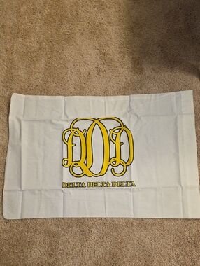 Delta Delta Delta Pillow Case